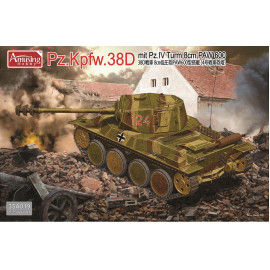 Amusing Hobby 1:35 Panzer 38D mit Pz.IV Turm und 8cm PAW600