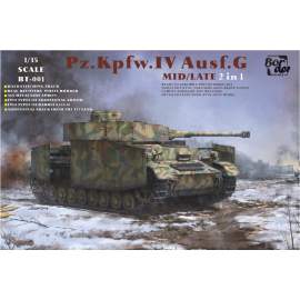 Border Model 1:35 Panzer IV Ausf.G Mid/Late 2in1