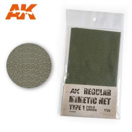 AK Interactive camouflage net field green type 1.