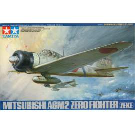 Tamiya 1:48 A6M2 Type 21 Zero Fighter repülő makett