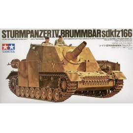 Tamiya 1:35 Sturmpanzer IV Brummbar Sd.Kfz.166 harcjármű makett