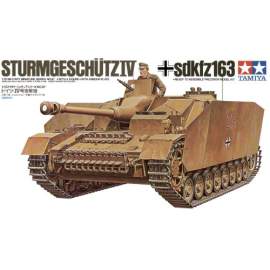Tamiya 1:35 Sturmgeschutz/StuG.IV Sd.Kfz.163 harcjármű makett