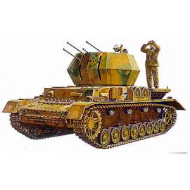 Tamiya 1:35 Flakpanzer IV Wirbelwind harcjármű makett