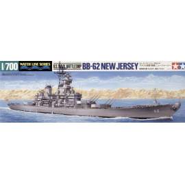Tamiya 1:700 U.S. Battleship New Jersey hajó makett