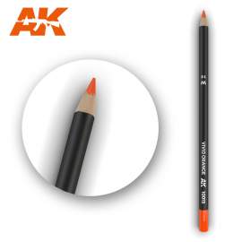 Élénk narancs színű akvarell ceruza - Watercolor Pencil Vivid Orange