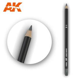 Sötétszürke színű akvarell ceruza - Watercolor Pencil Dark Grey