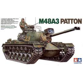 Tamiya 1:35 U.S. M48A3 Patton Tank harcjármű makett