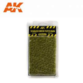 AK Interactive tufts, Summer green tufts 6mm