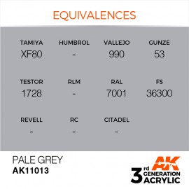 Acrylics 3rd generation Pale Grey 17ml