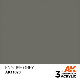 Acrylics 3rd generation English Grey 17ml