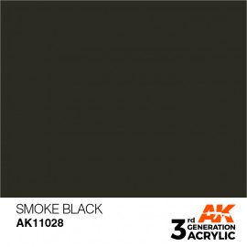 Acrylics 3rd generation Smoke Black 17ml