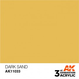 Acrylics 3rd generation Dark Sand 17ml