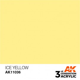 Acrylics 3rd generation Ice Yellow 17ml