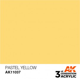 Acrylics 3rd generation Pastel Yellow 17ml
