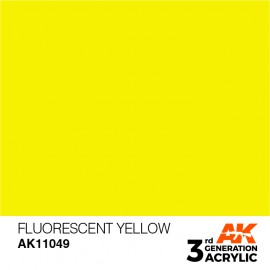 Acrylics 3rd generation Fluorescent Yellow 17ml