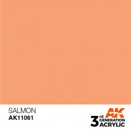 Acrylics 3rd generation Salmon 17ml