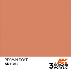 Acrylics 3rd generation Brown Rose 17ml