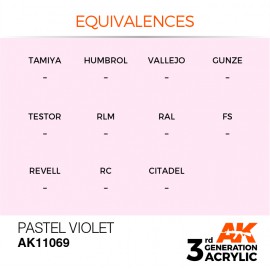 Acrylics 3rd generation Pastel Violet 17ml