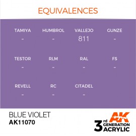 Acrylics 3rd generation Blue Violet 17ml