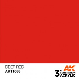 Acrylics 3rd generation Deep Red 17ml