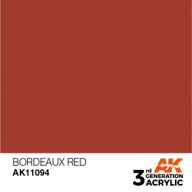 Acrylics 3rd generation Bordeaux Red 17ml