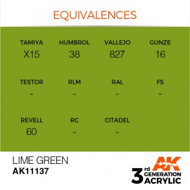 Acrylics 3rd generation Lime Green 17ml