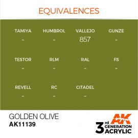 Acrylics 3rd generation Golden Olive 17ml