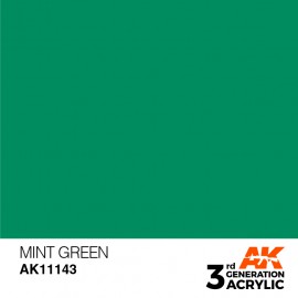 Acrylics 3rd generation Mint Green 17ml