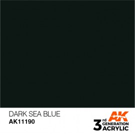 Acrylics 3rd generation Dark Sea Blue 17ml