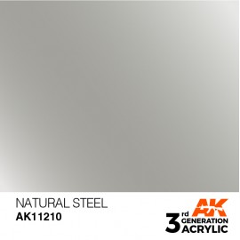 Acrylics 3rd generation Natural Steel 17ml