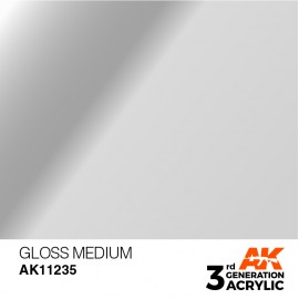 Acrylics 3rd generation Gloss Medium 17ml