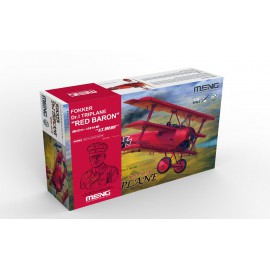 Meng Model 1:32 Fokker Dr.I Triplane ”Red Baron” (incl. one kit and one bust)