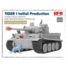 Ryefield model 1:35 Tiger I initial production early 1943 w/full interior 