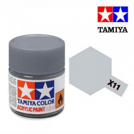 Tamiya mini acrylic X-11 Chrome Silver