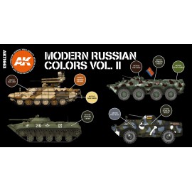 Acrylics 3rd generation Modern russian colors vol.2.
