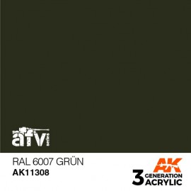 Acrylics 3rd generation RAL 6007 Grün 
