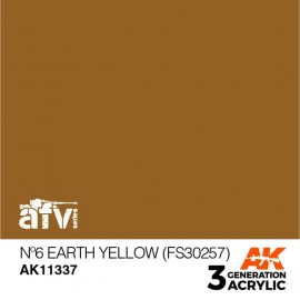 Acrylics 3rd generation Nº6 Earth Yellow (FS30257)