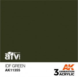 Acrylics 3rd generation IDF Green