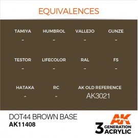 Acrylics 3rd generation Dot44 Brown Base
