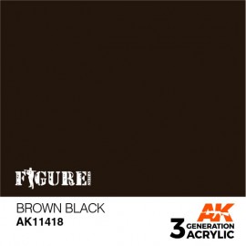Acrylics 3rd generation Brown Black 