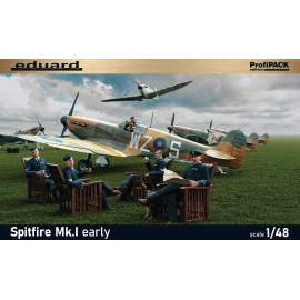 Eduard Profipack 1:48 Supermarine Spitfire Mk.I Early repülő makett