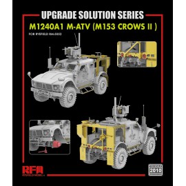 Ryefield model 1:35 Upgrade set for 5052 M1240A1 M-ATV (M153 CROWS II)