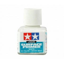 Tamiya Liquid Surface Primer (White) 40ml