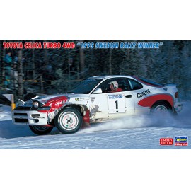 Hasegawa 1:24 Toyota Celica Turbo 4WD ”1993 Swedish Rally Winner”