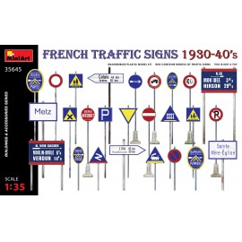 Miniart 1:35 French Traffic Signs 1930-40’s