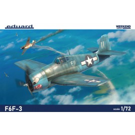 Eduard Weekend 1:72 F6F-3 Hellcat repülő makett