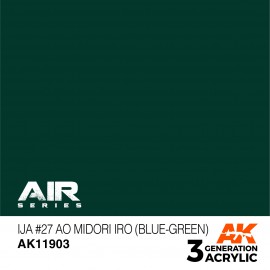 Acrylics 3rd generation IJA #27 Ao Midori iro (Blue-Green)