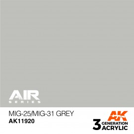 Acrylics 3rd generation MiG-25/MiG-31 Grey