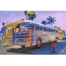 Roden 1:35 1947 PD-3751 Silverside Bus ”Greyhound Lines”