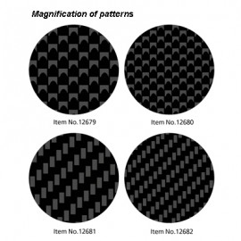 Tamiya Carbon Pattern Decal (Plain Weave/Extra Fine)